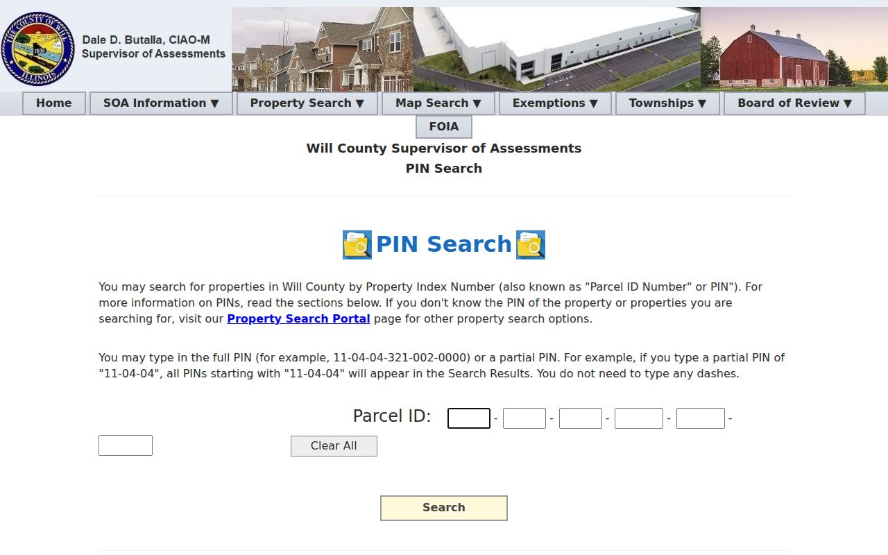 Tinley Park residents directory Will PIN lookup